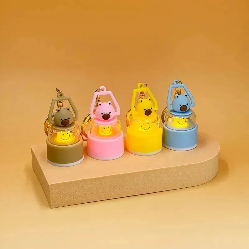 Capy-Glo Lantern Keychain