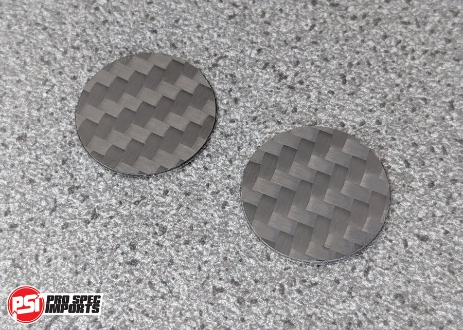 Carbon Fibre Door Handle Lock Covers Mk4 Supra