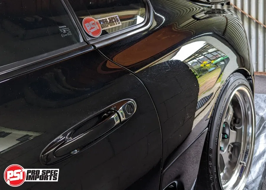 Carbon Fibre Door Handle Lock Covers Mk4 Supra