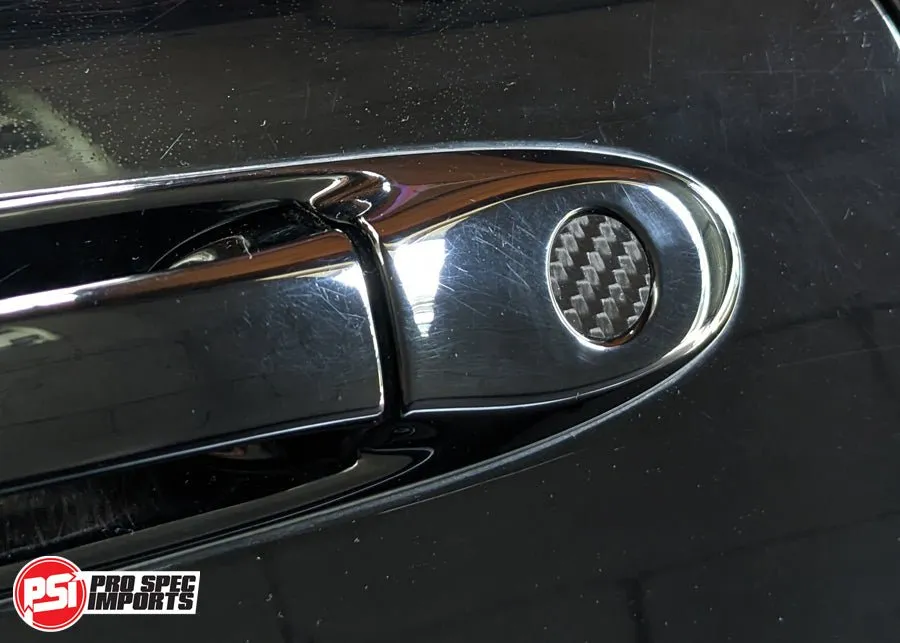 Carbon Fibre Door Handle Lock Covers Mk4 Supra