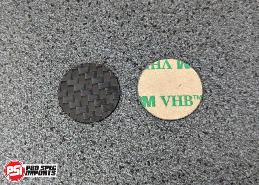 Carbon Fibre Door Handle Lock Covers Mk4 Supra