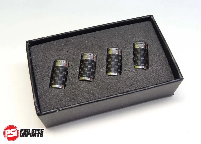 Carbon TRD Style Valve Caps