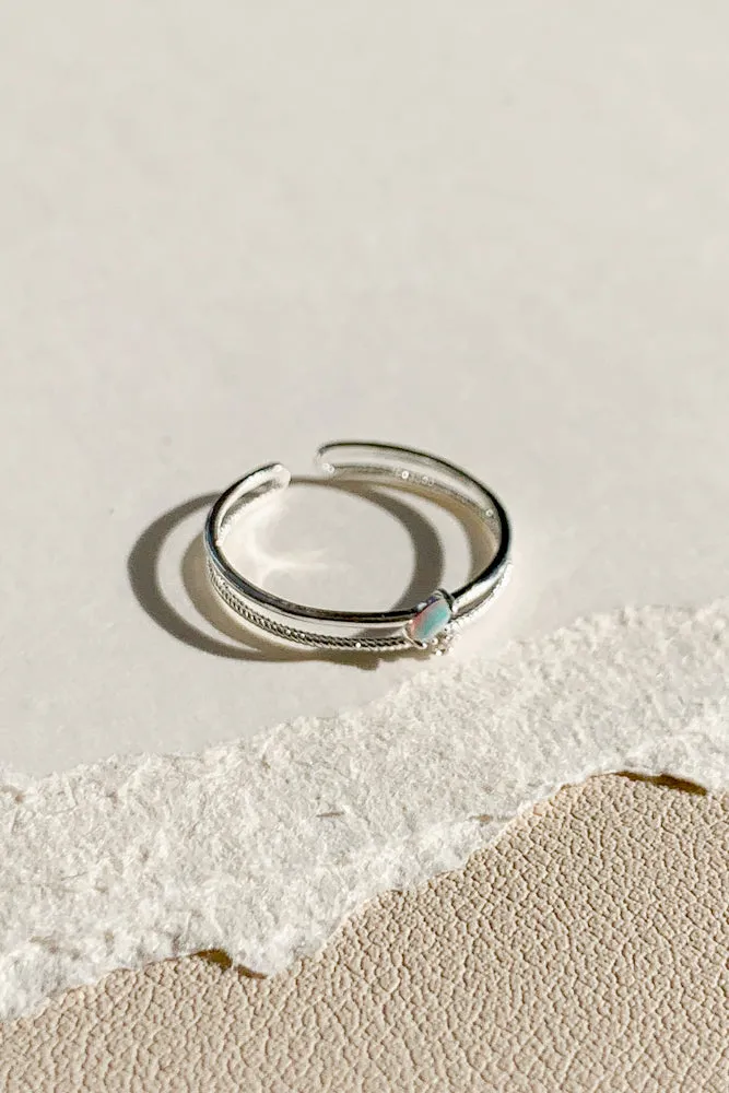 Carrie Opal Ring (925 Silver)