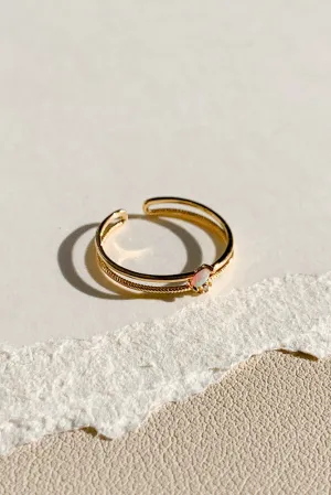 Carrie Opal Ring (925 Silver)