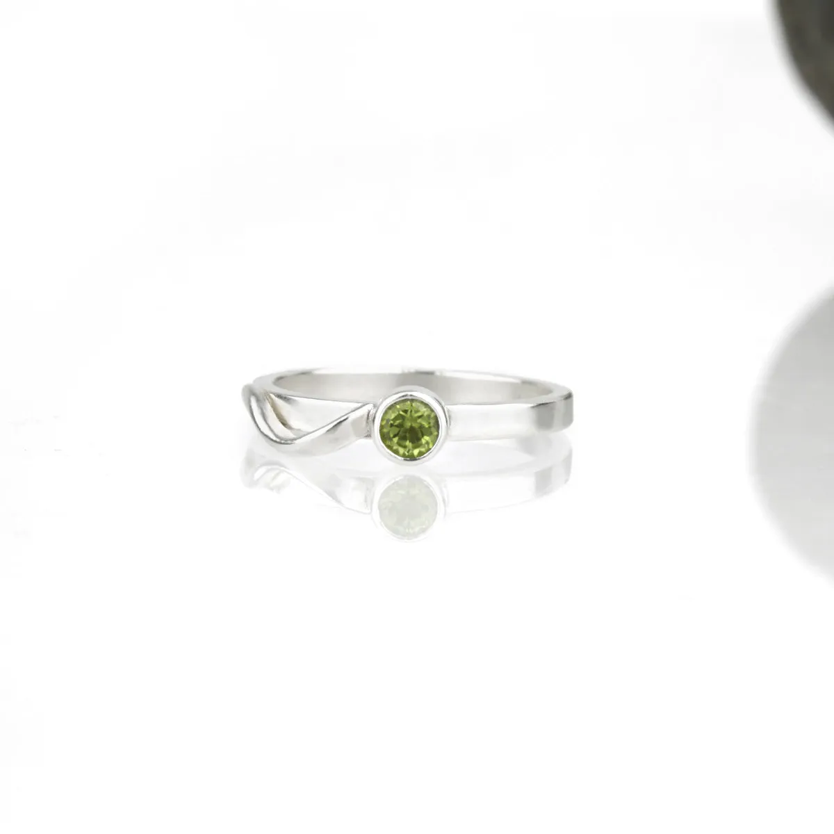 Cascade Ring with Peridot