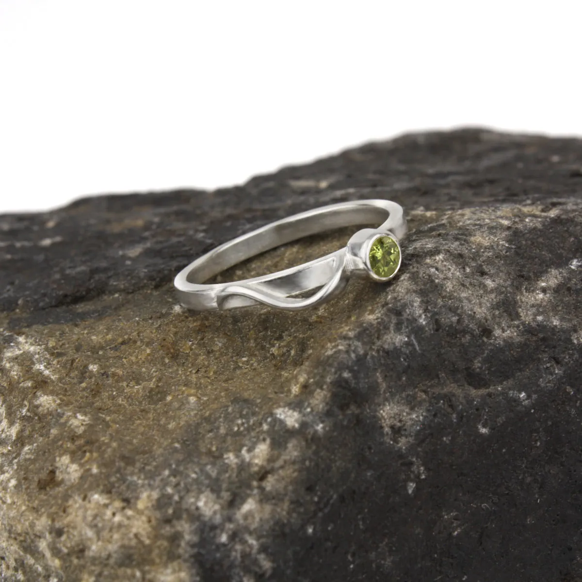Cascade Ring with Peridot