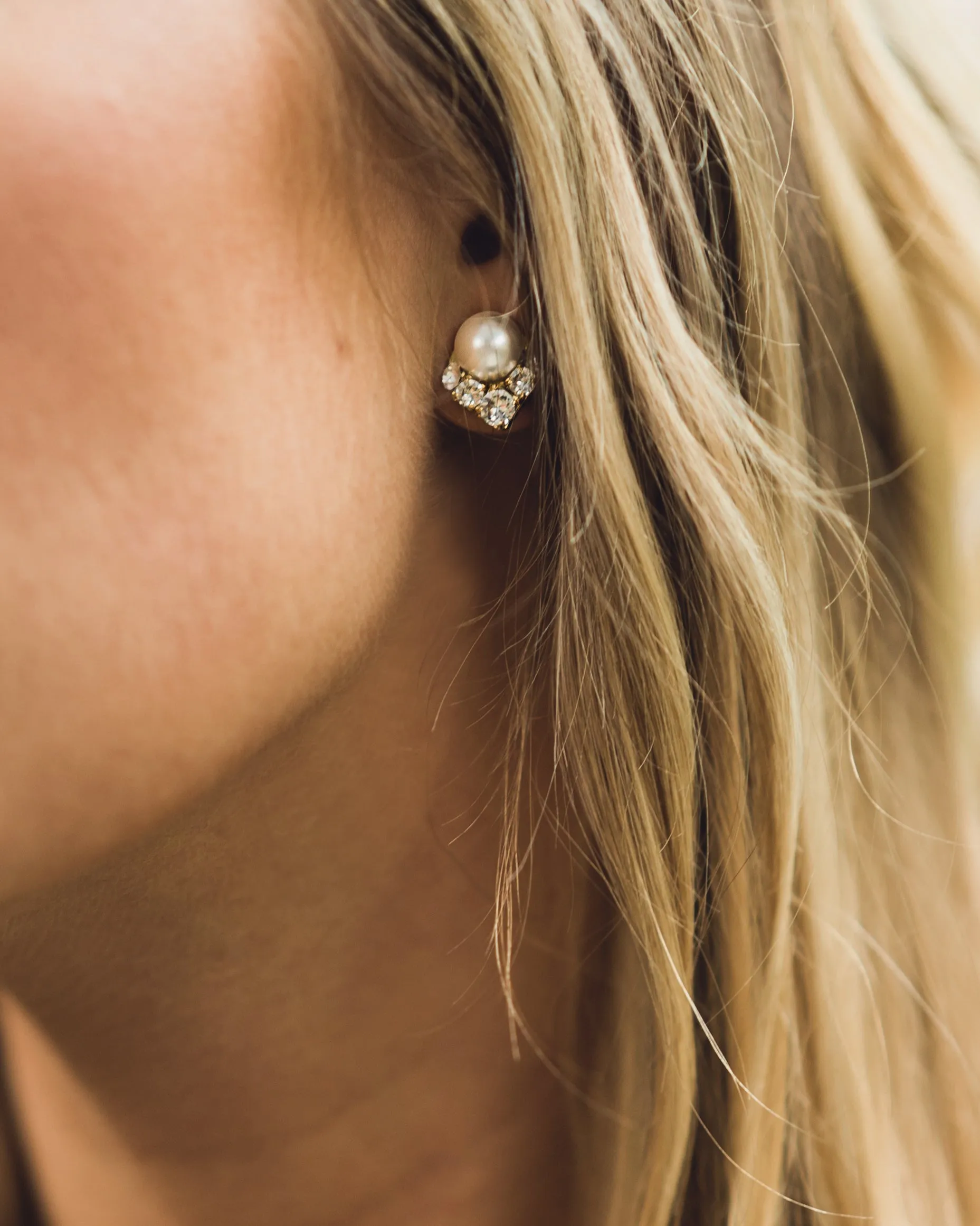 Celestial Pearl Cluster Earrings