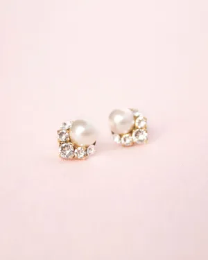 Celestial Pearl Cluster Earrings