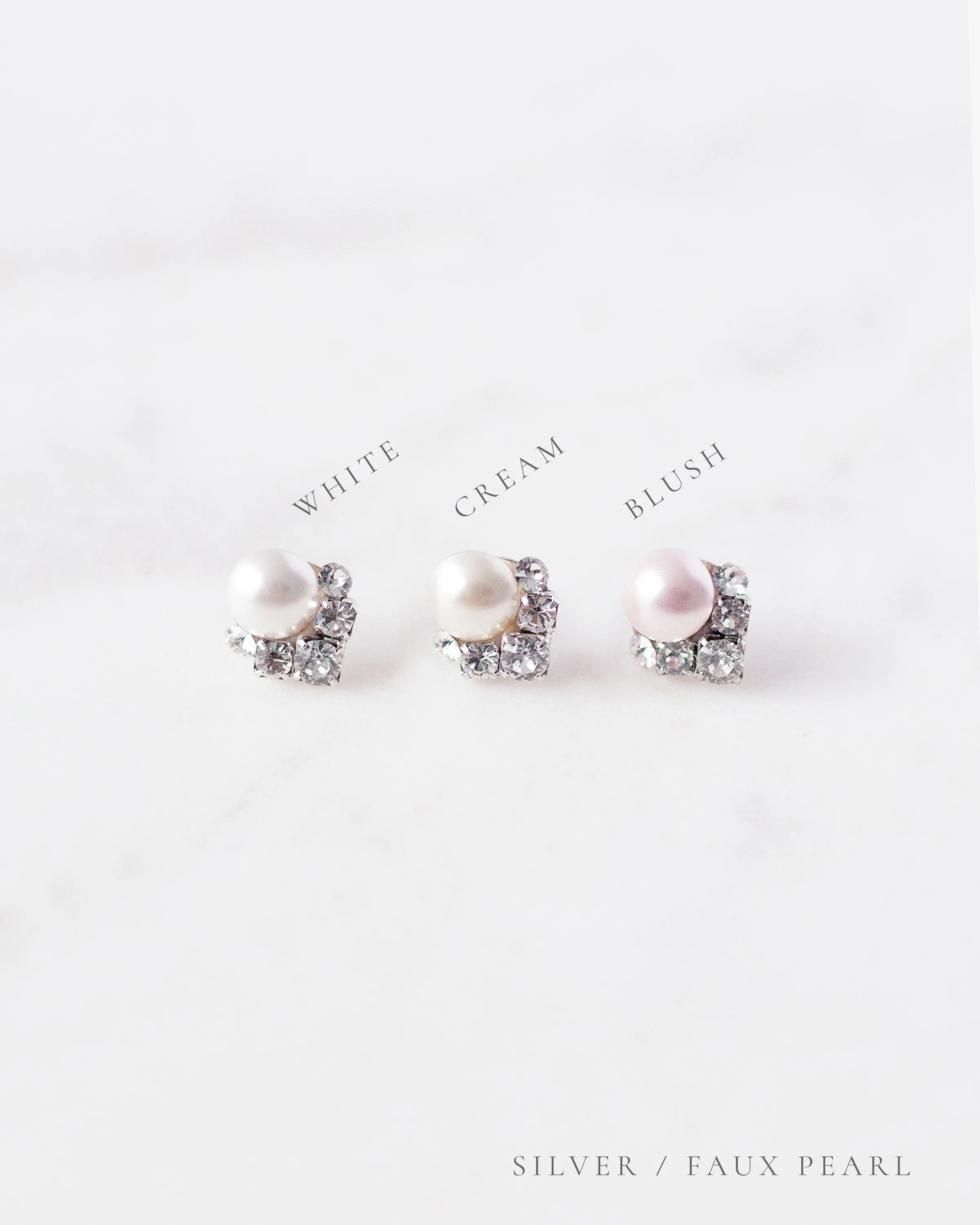 Celestial Pearl Cluster Earrings