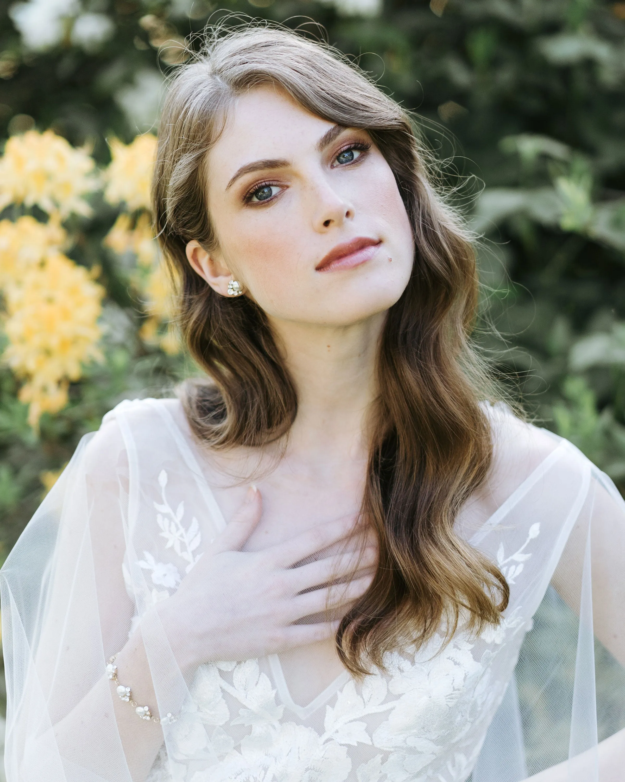Celestial Pearl Cluster Earrings