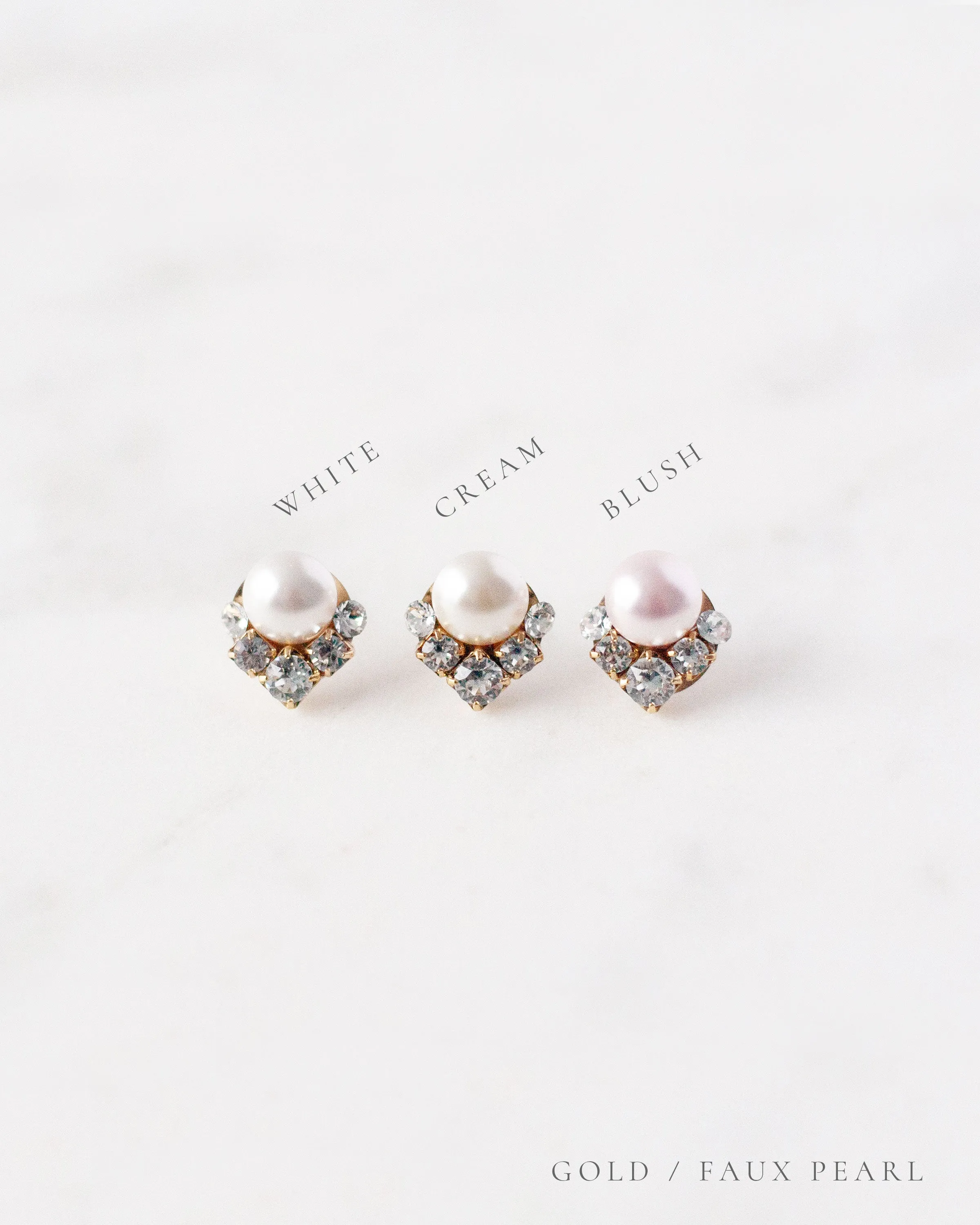Celestial Pearl Cluster Earrings