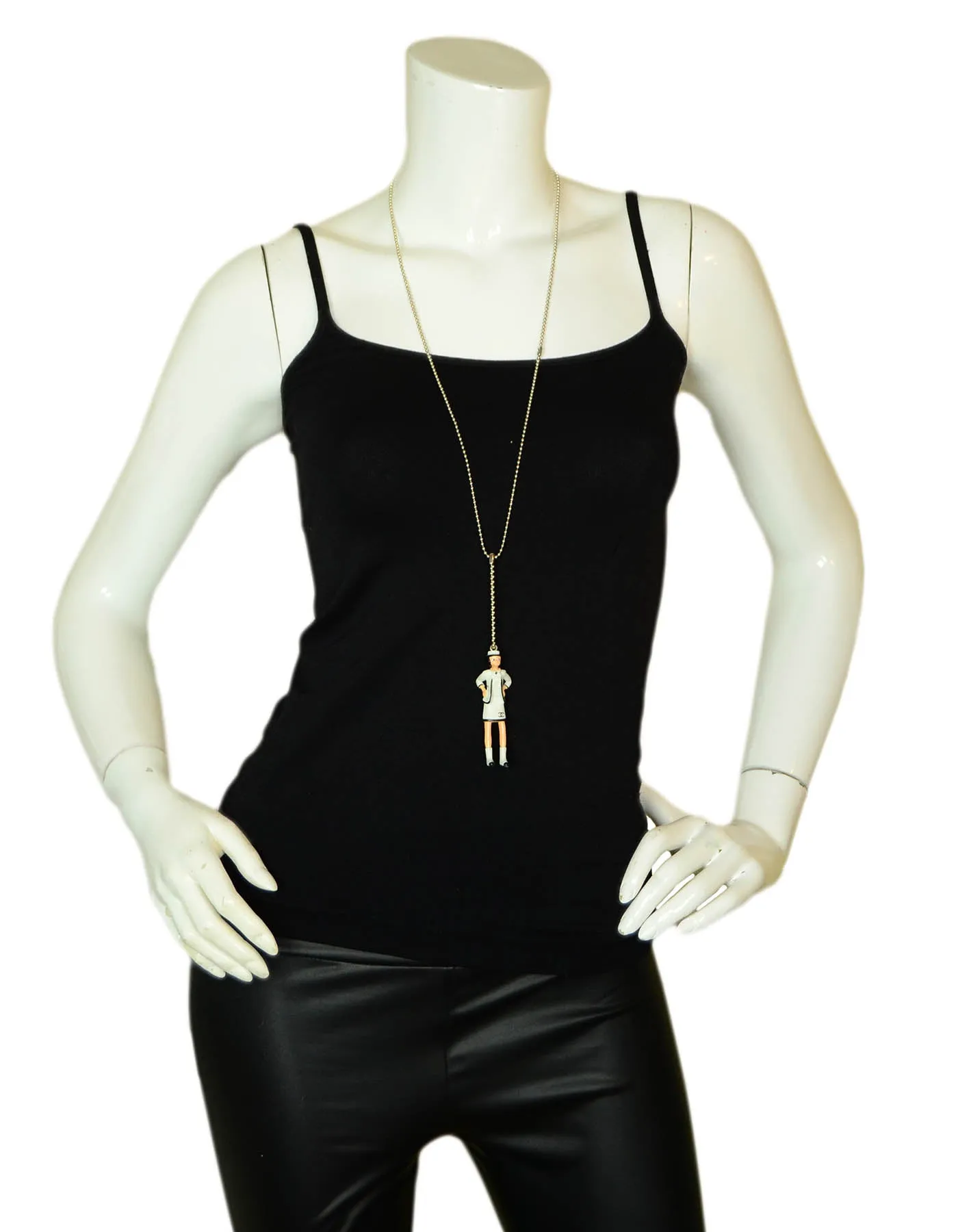 Chanel VIP Coco Mademoiselle Figurine Necklace/Bag Charm/Keychain