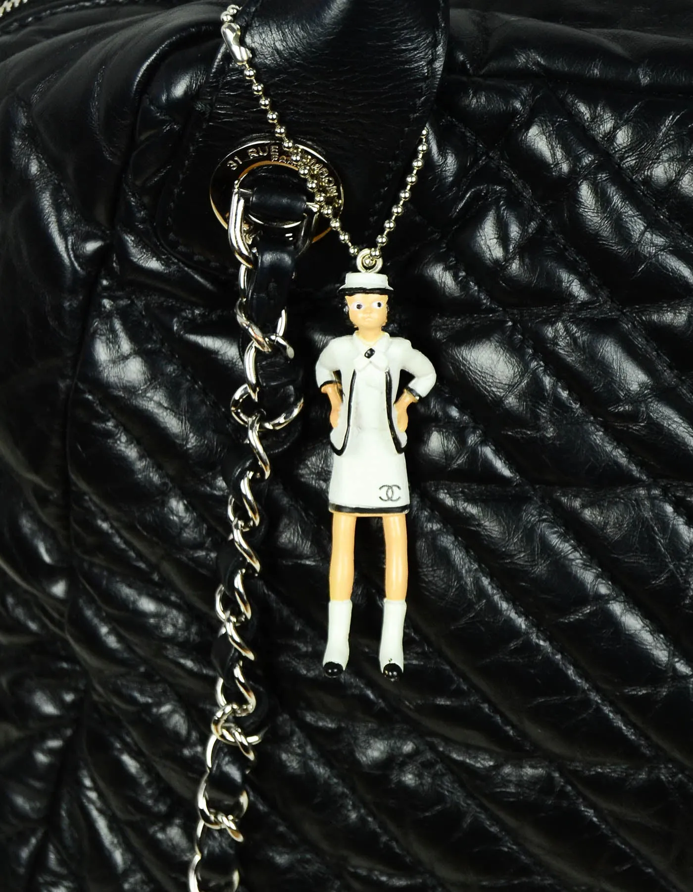 Chanel VIP Coco Mademoiselle Figurine Necklace/Bag Charm/Keychain