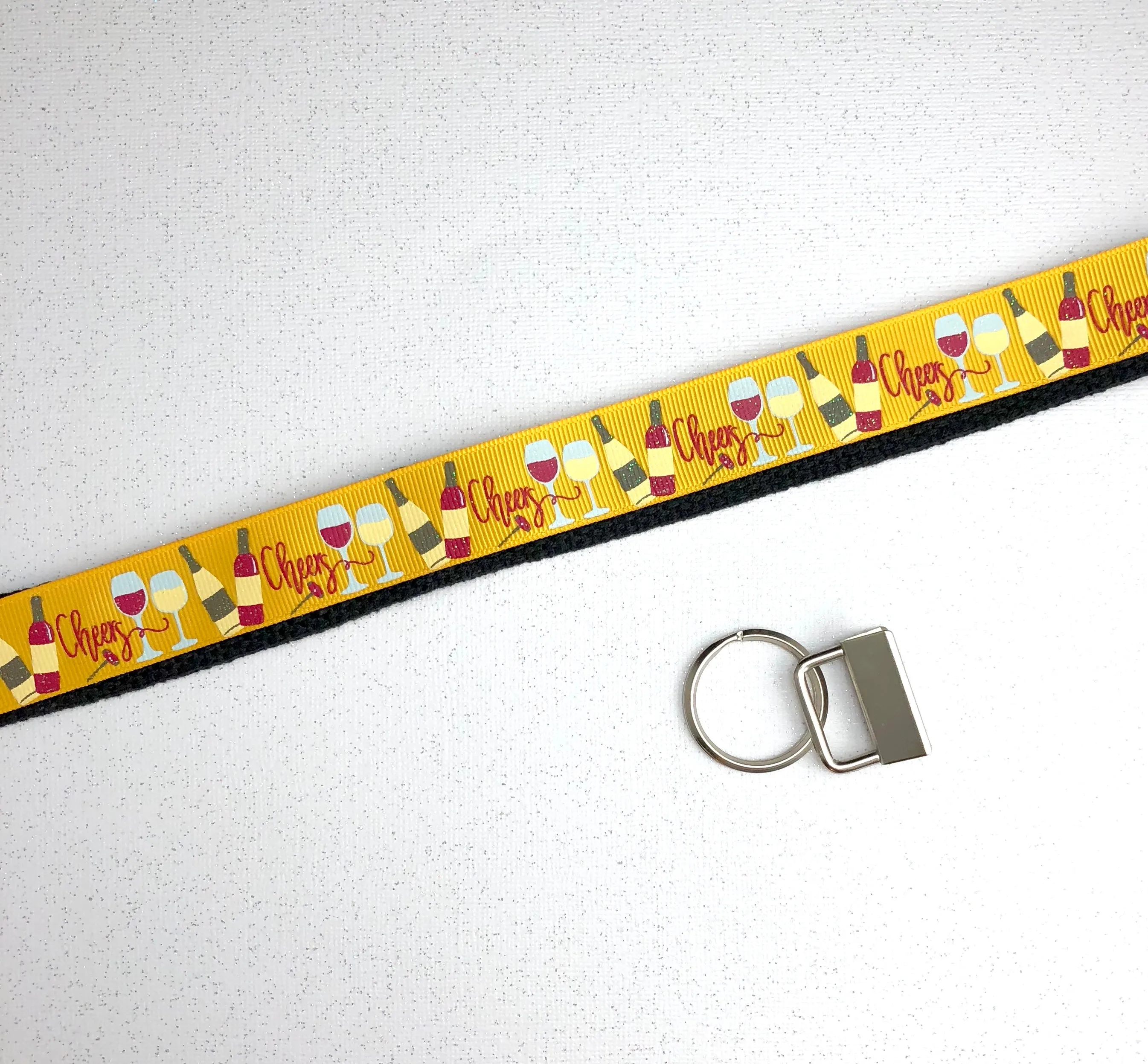 Cheers on Yellow Ribbon Key Fob Kit - Multiple Colors Available