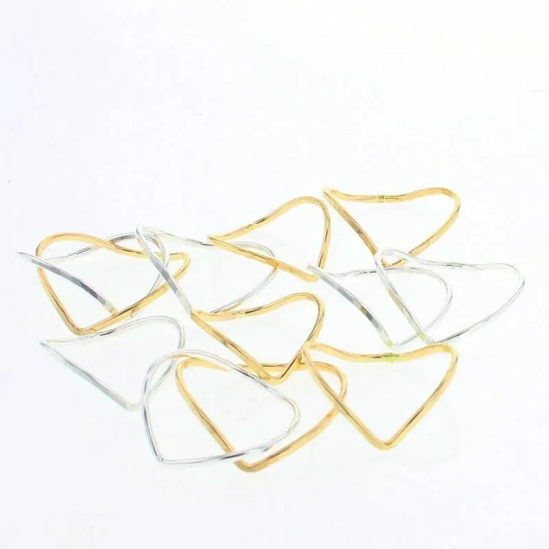 Chevron Stacking Rings