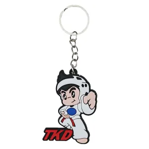 Childrens Taekwondo Rubber Key Chain ( H554 )  - PRE ORDER