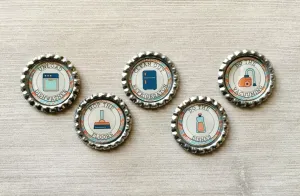 Chores Magnets, Set of 5