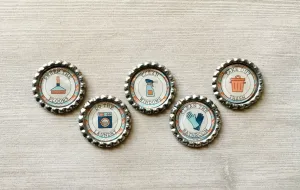 Chores Magnets, Set of 5