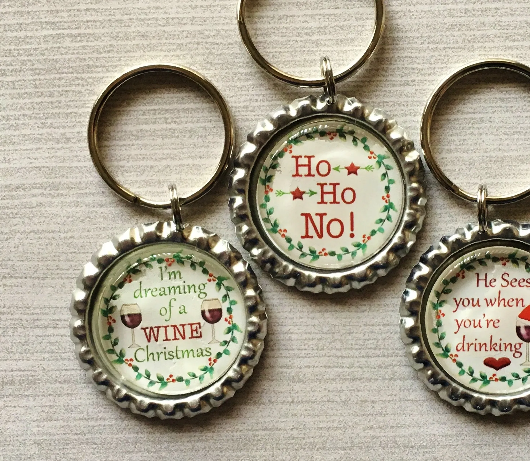 Christmas Humorous Key Chain