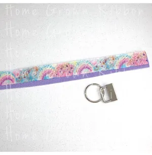 Chunky Glitter Heat Transfer Key Fob Kit - Multiple Colors Available