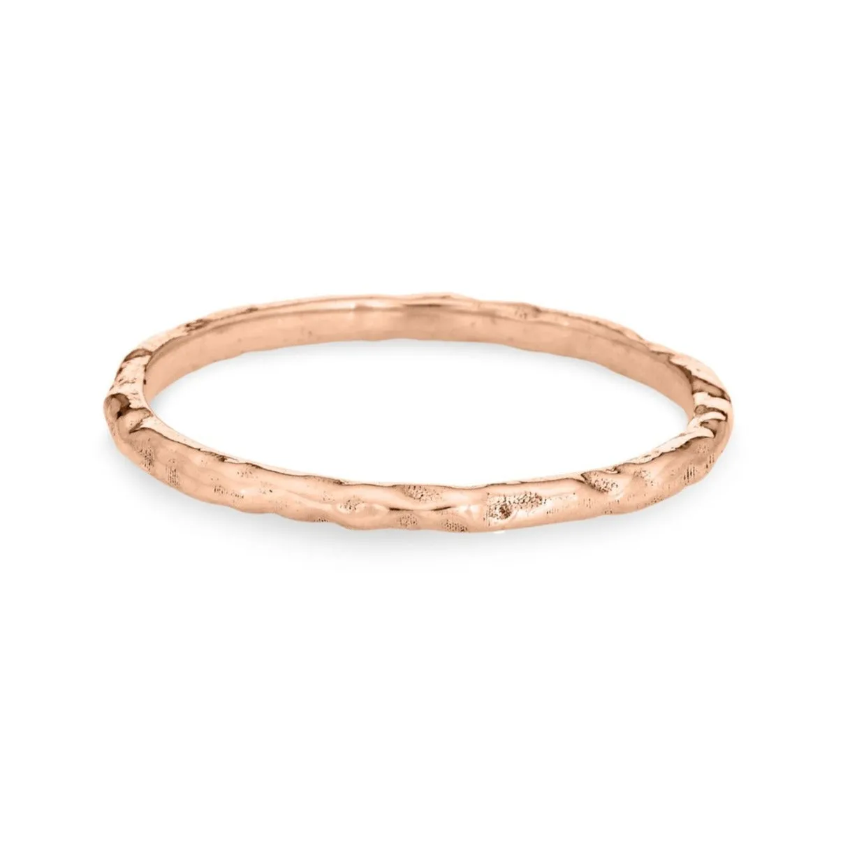 Companion Stacking Ring in 14K Gold