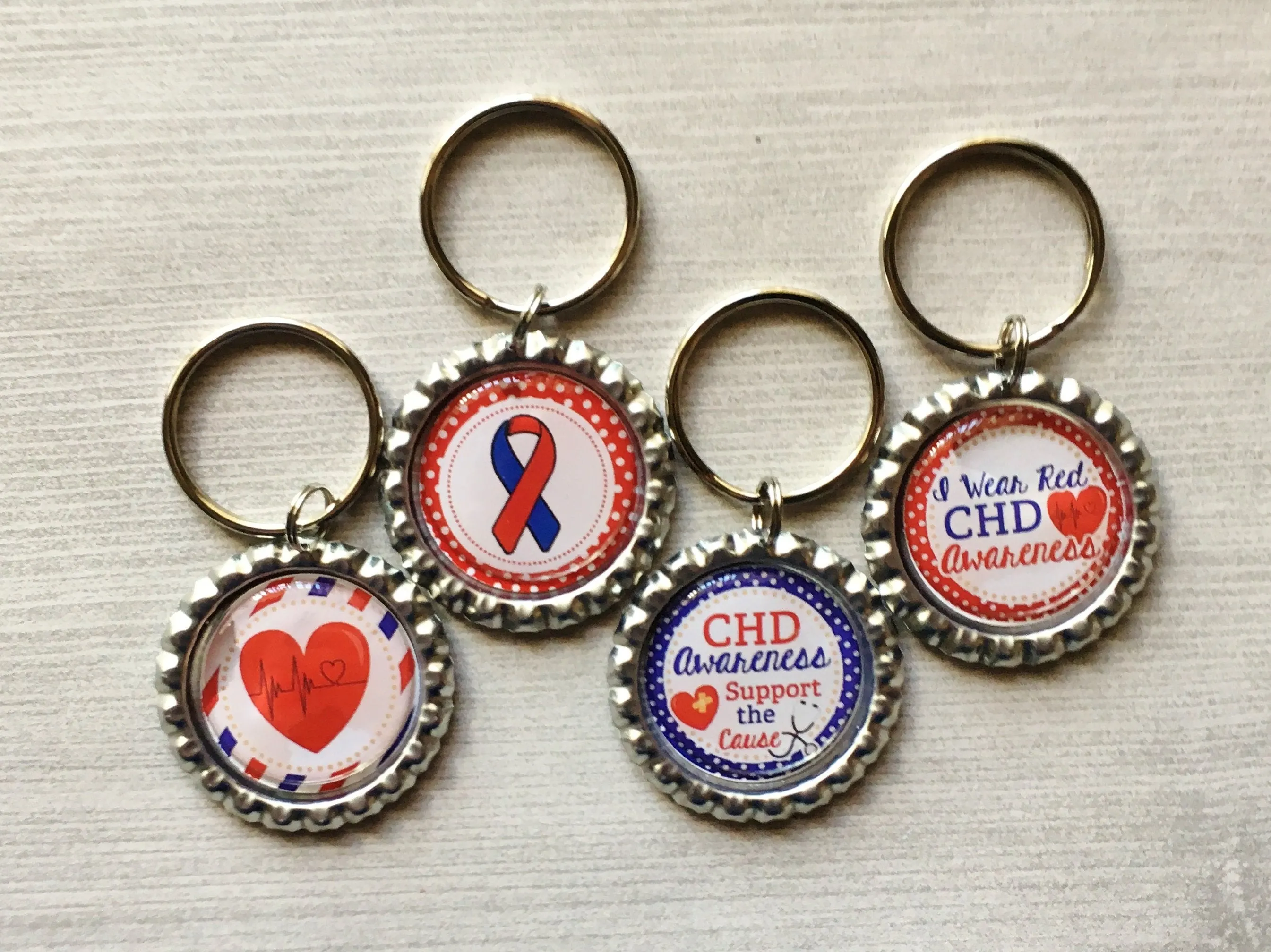 Congenital Heart Disease Keychains