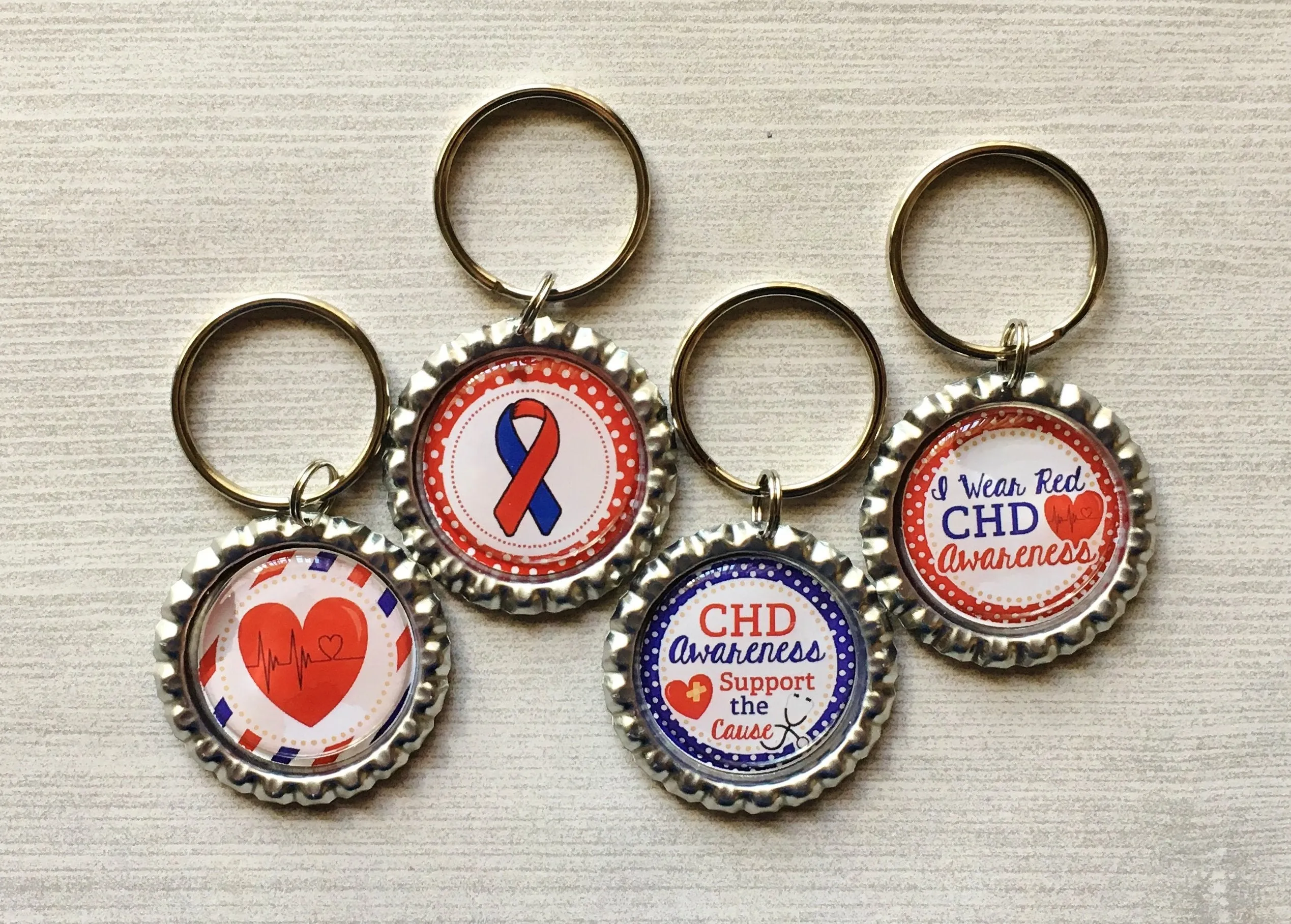 Congenital Heart Disease Keychains
