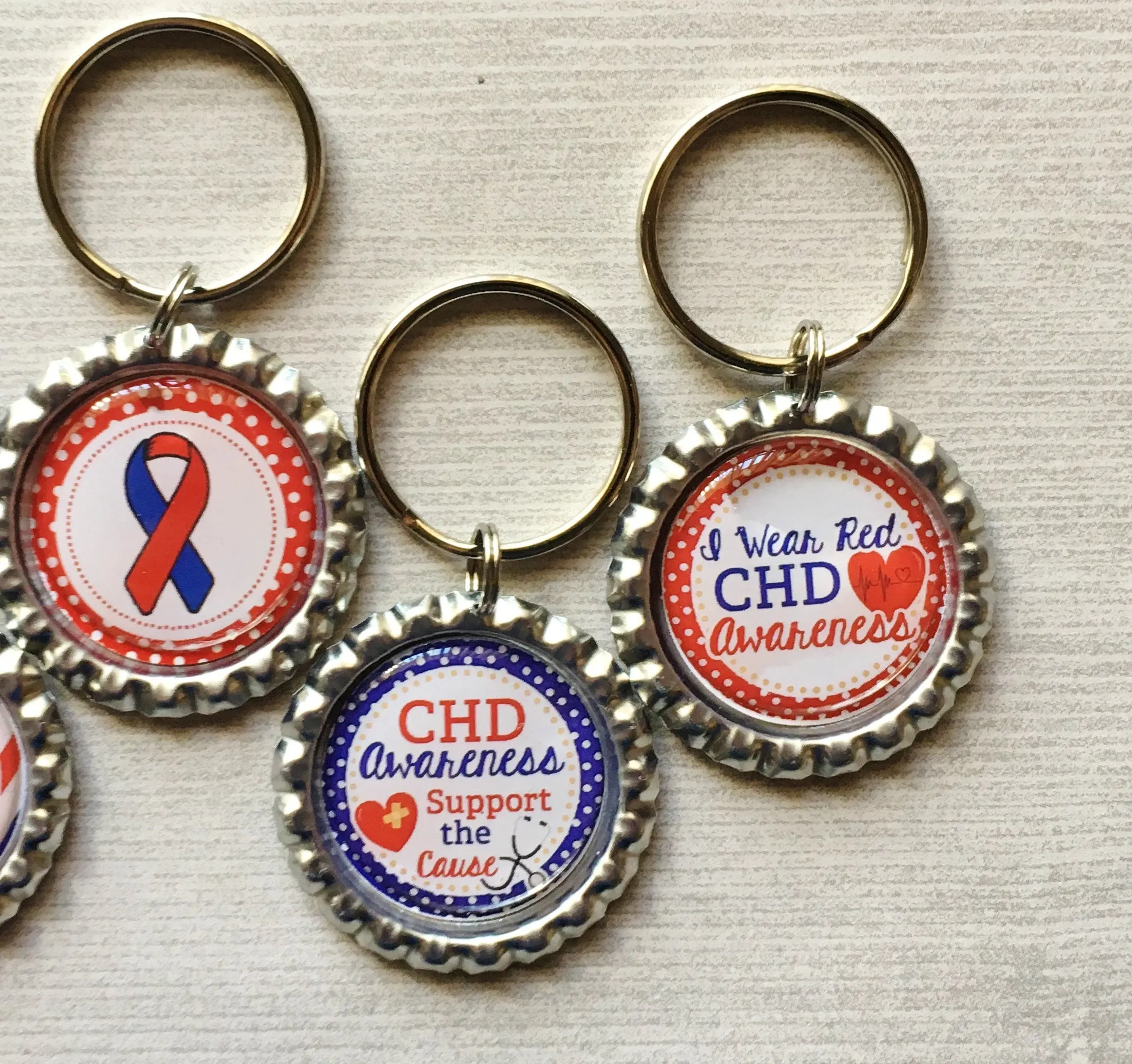 Congenital Heart Disease Keychains