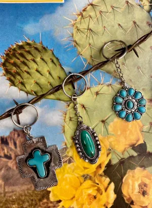 Cowgirl Key Chains