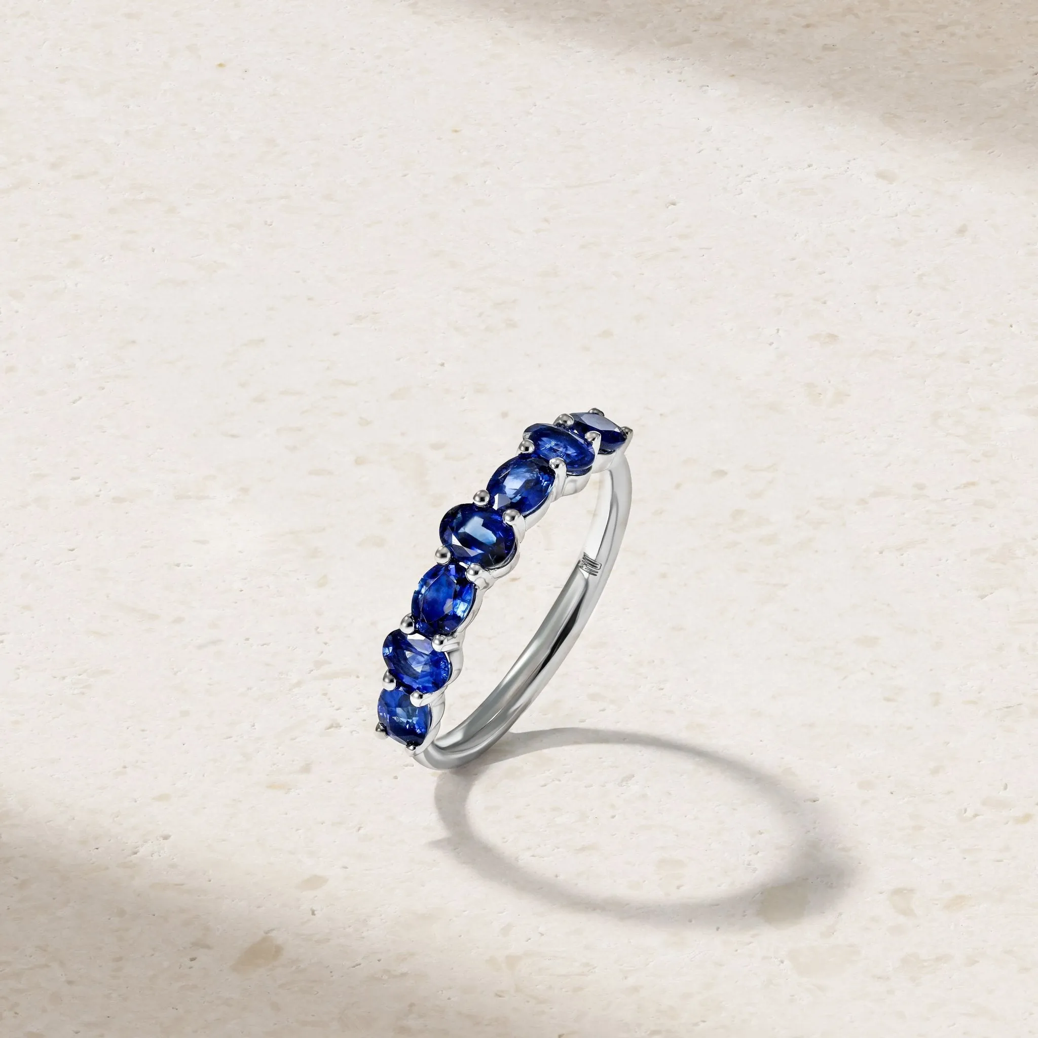 Crackle Sapphire Ring