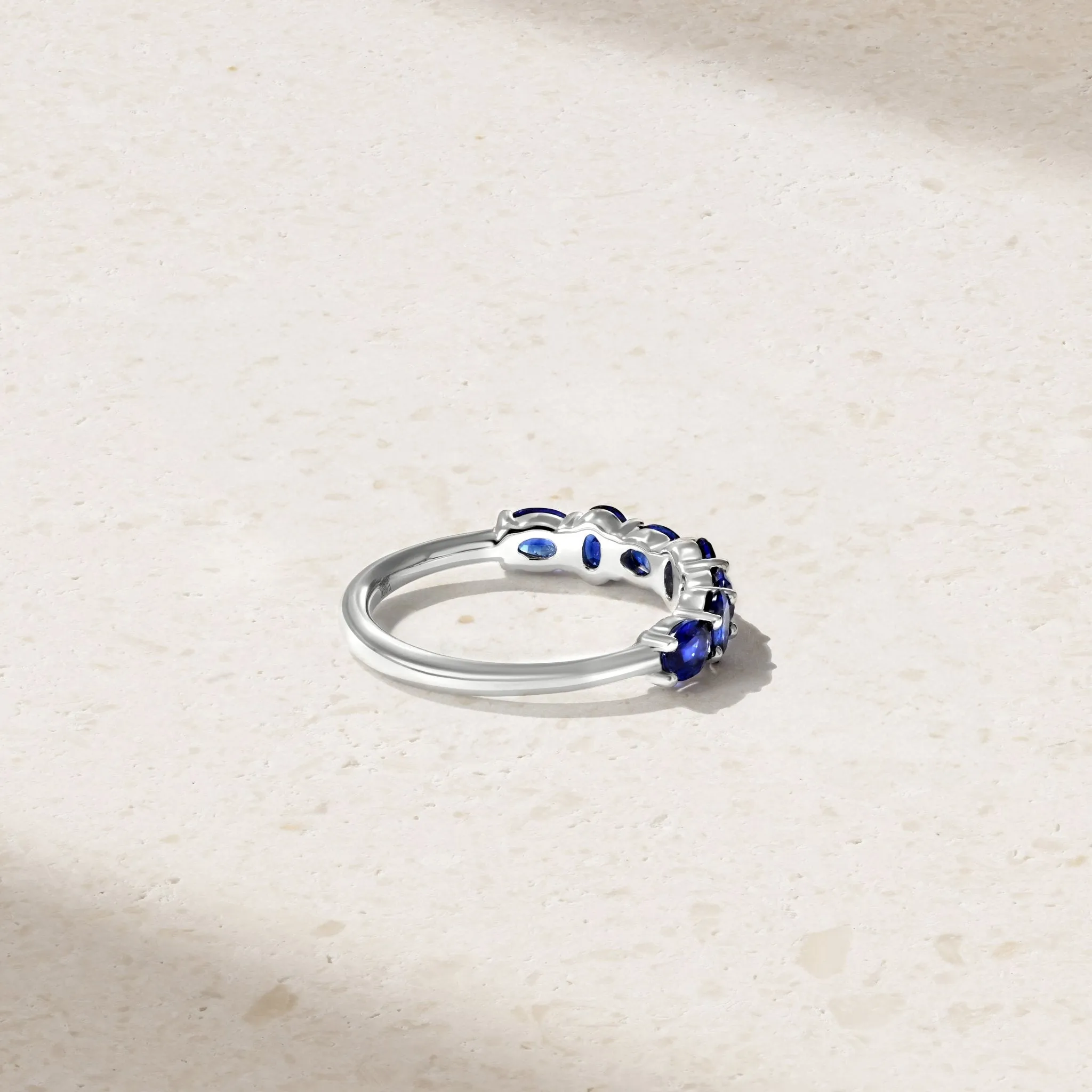 Crackle Sapphire Ring