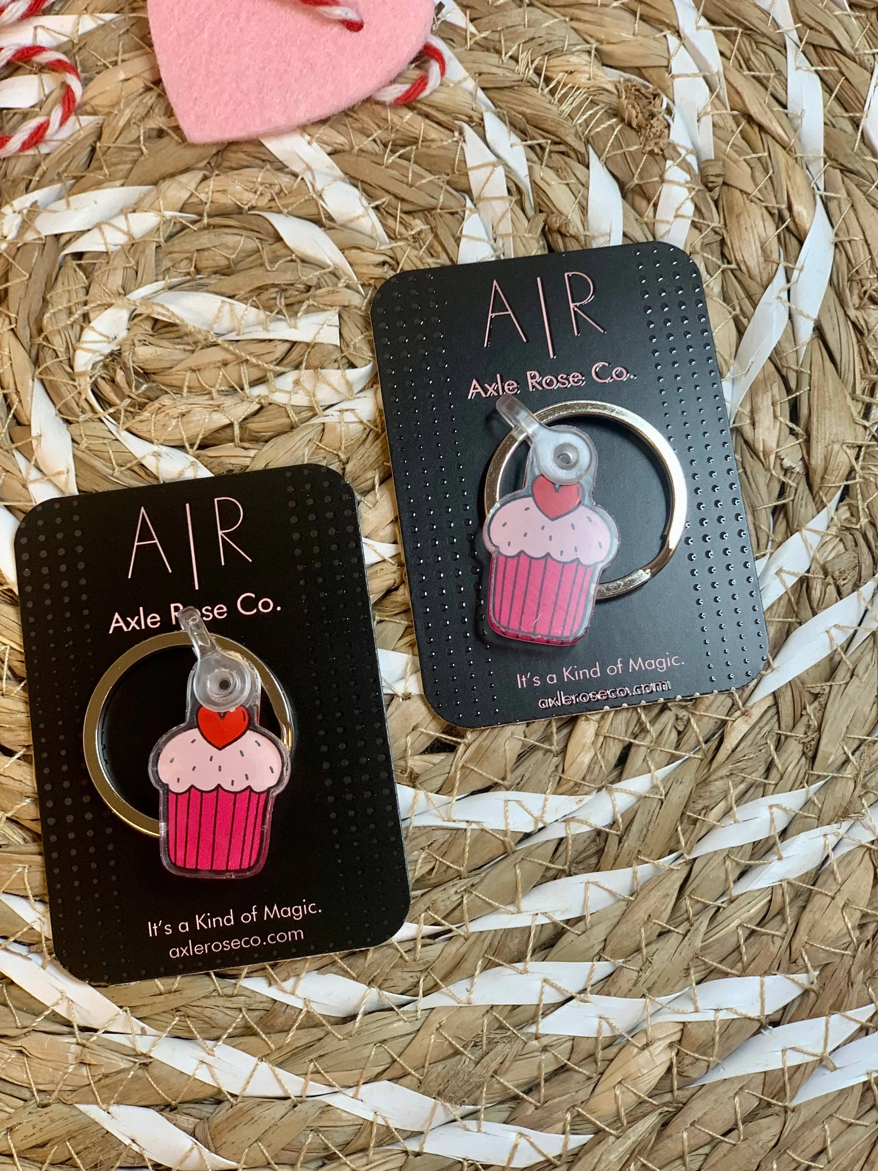 Cupcake Keychain
