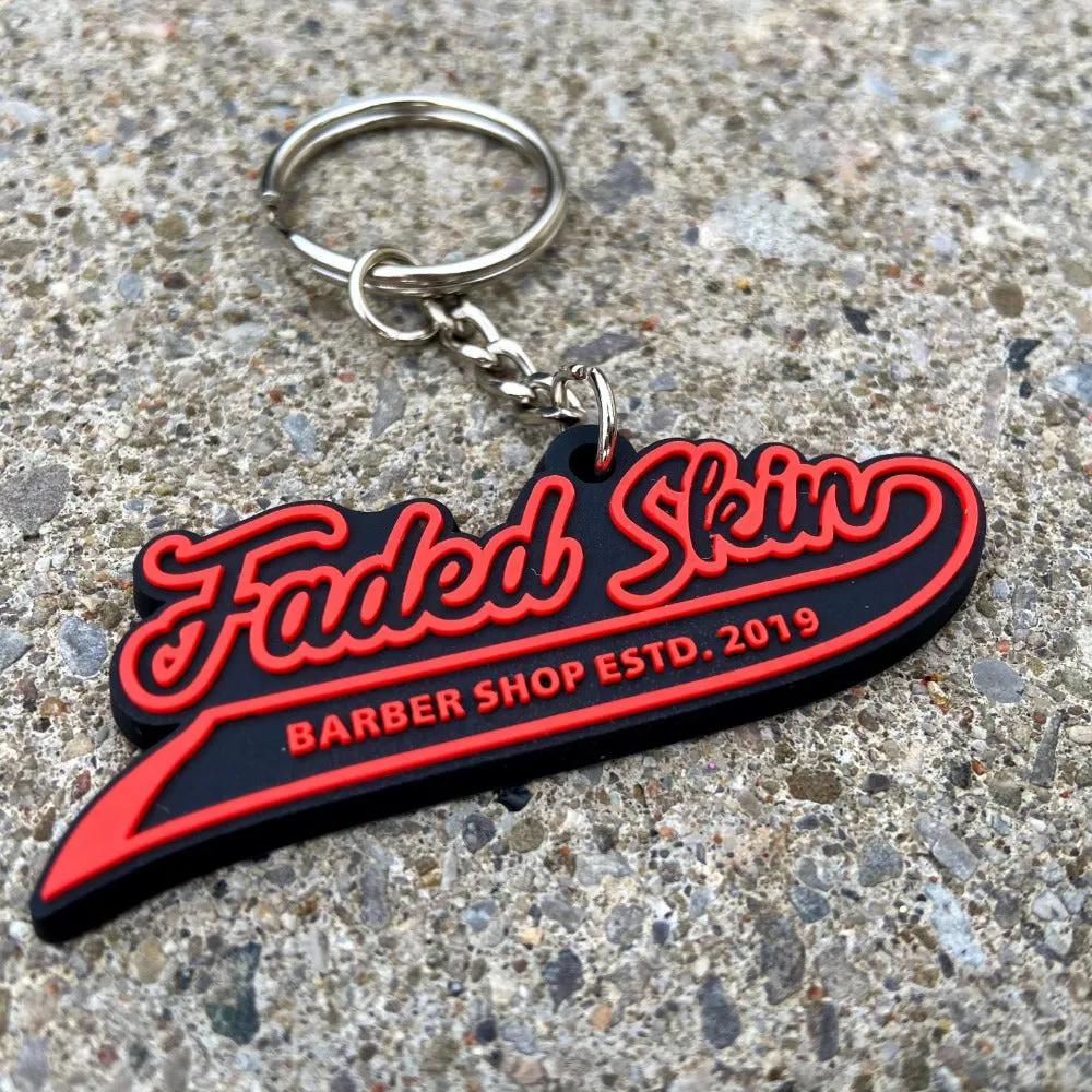 Custom 3D Die-Cut Rubber Keychains