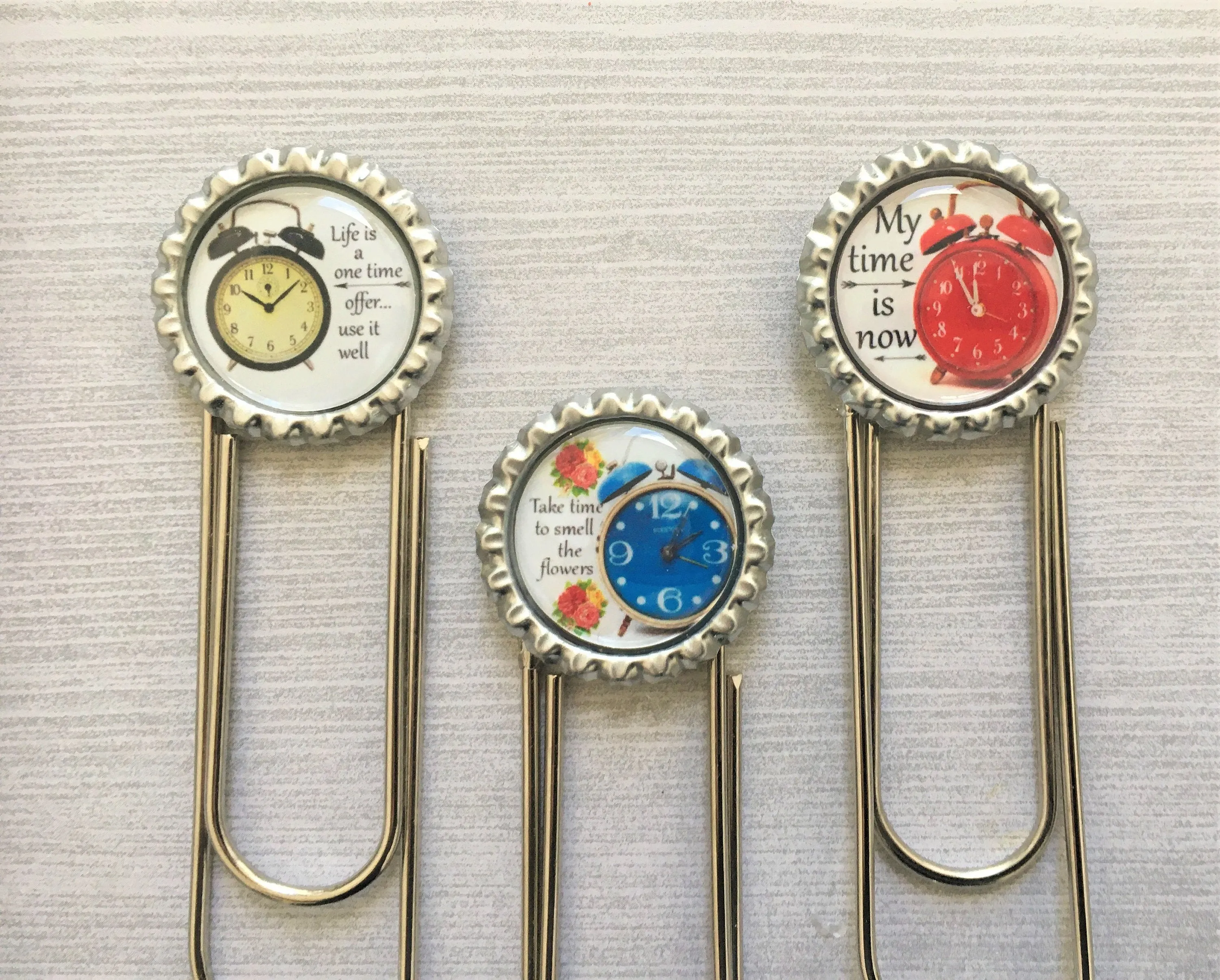 Custom Order - Inspirational Quotes Planner Clips, Set of 35
