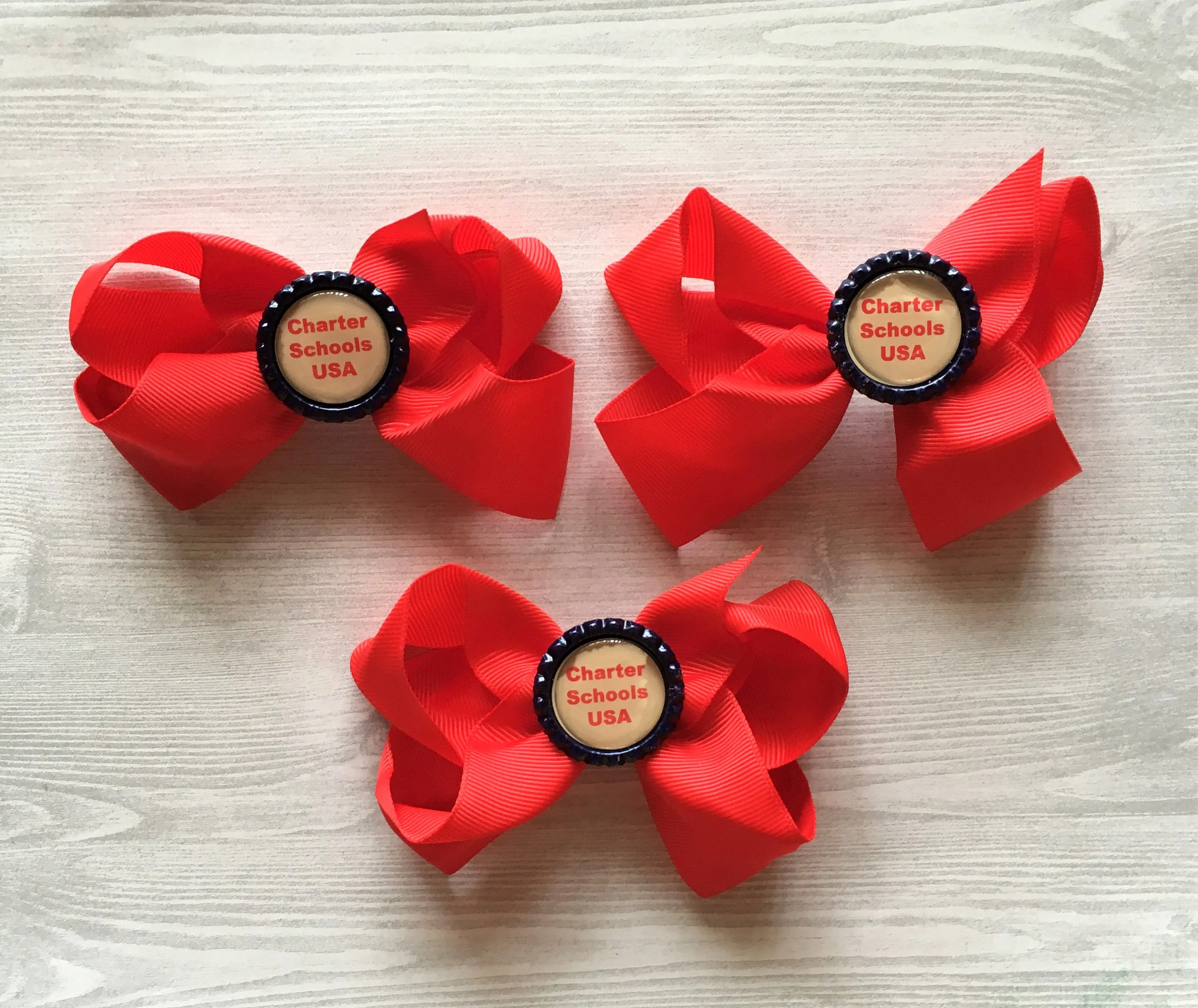 Custom School Hair Bow