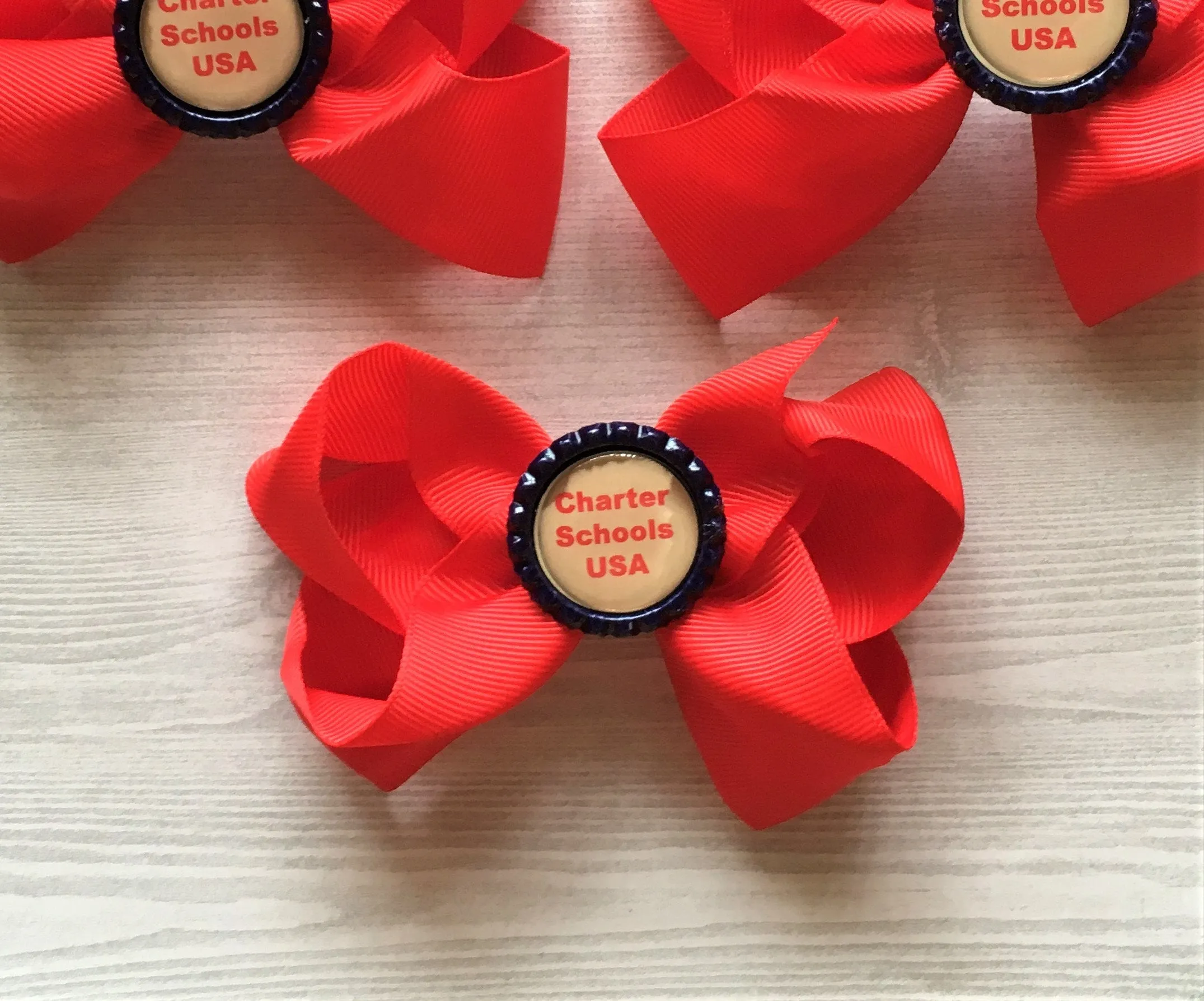 Custom School Hair Bow