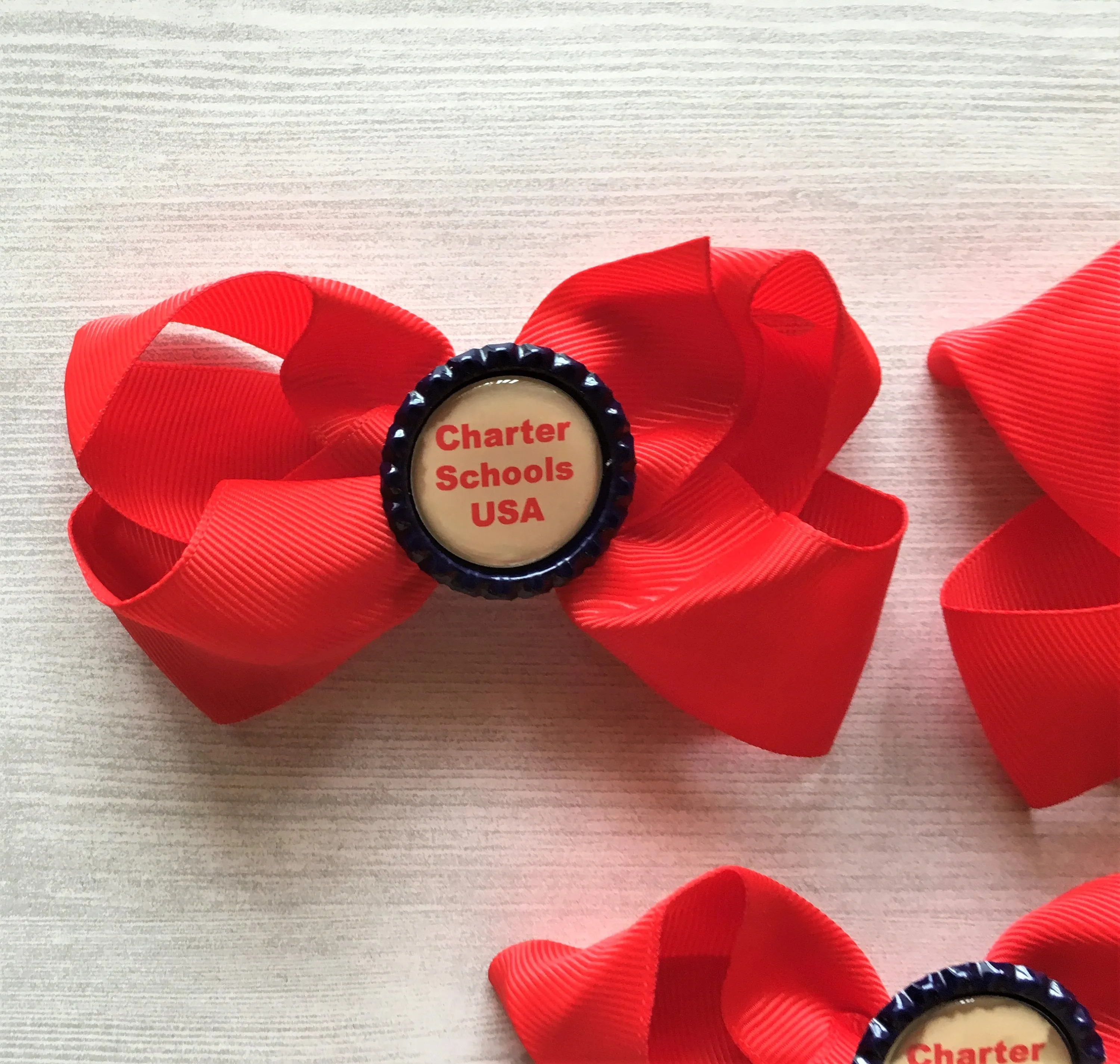 Custom School Hair Bow