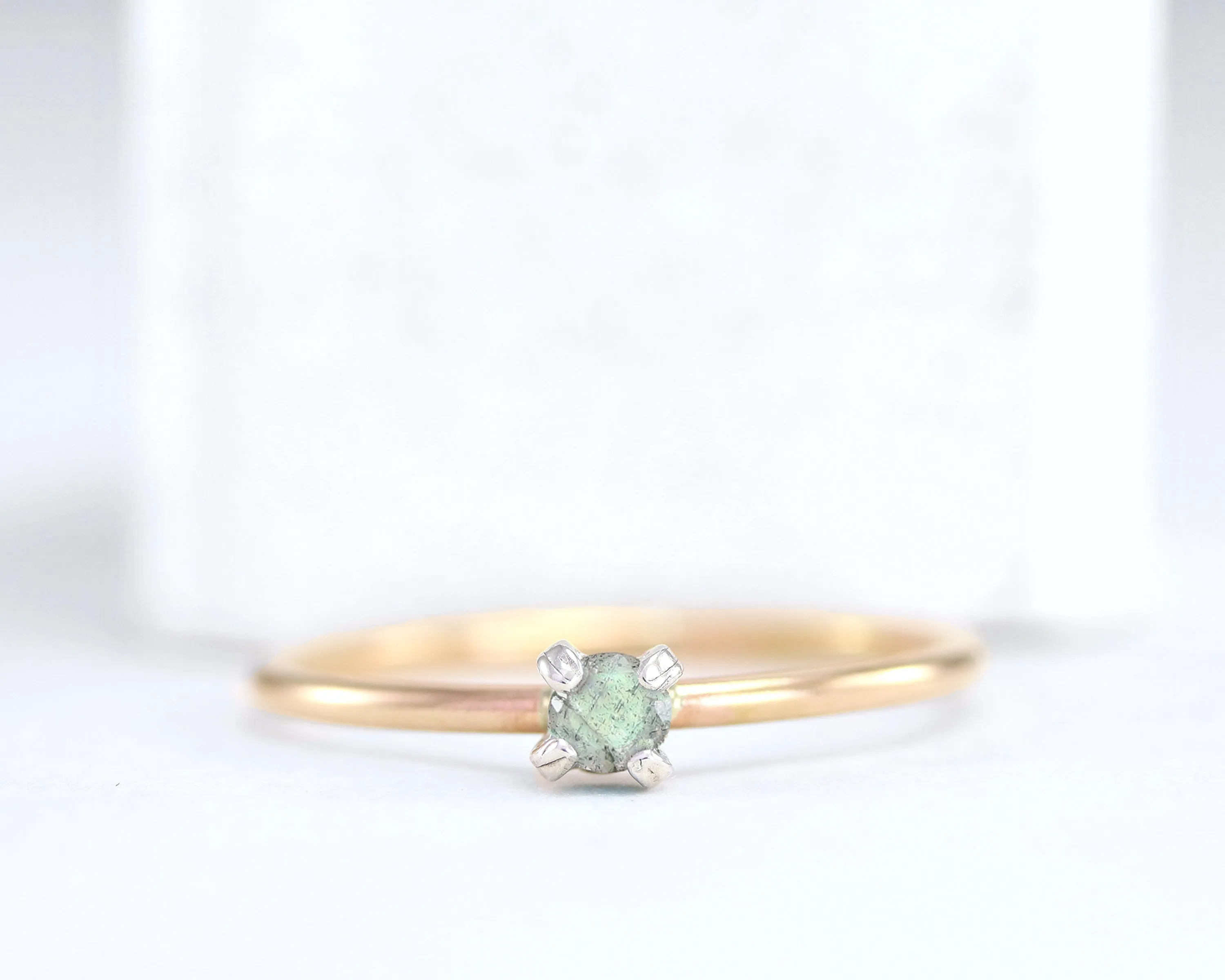 Dainty Labradorite Ring