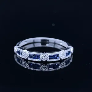 Deco-dant Gold Stacking Natural Precious Gemstone Ring