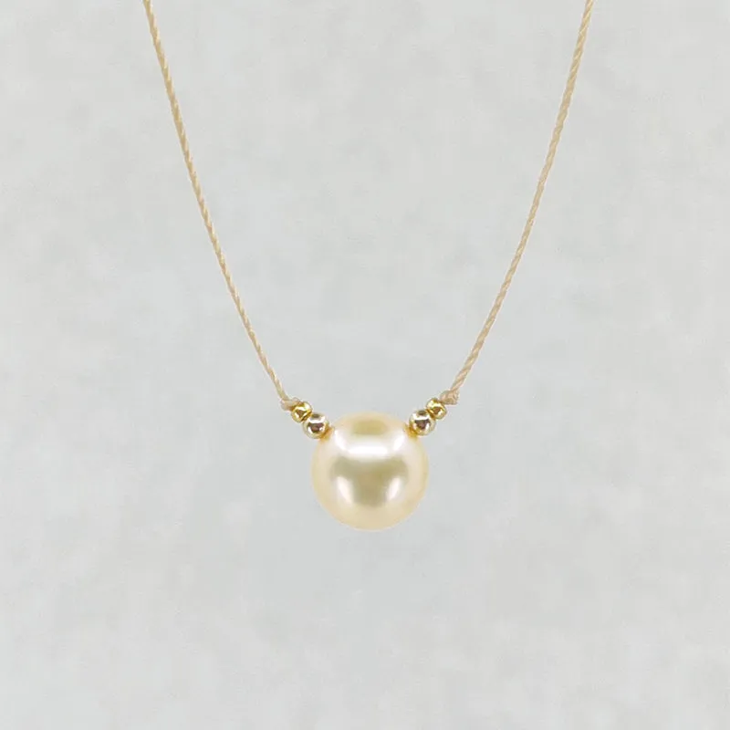 Delicate Pearl Drop Necklace