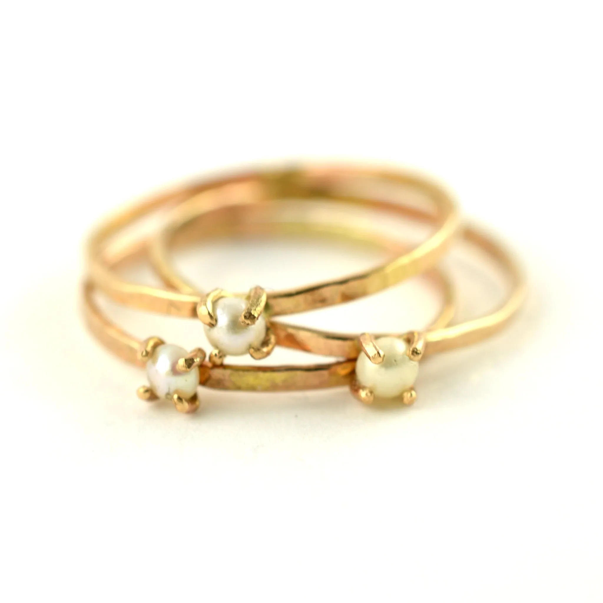 Delicate Pearl Ring