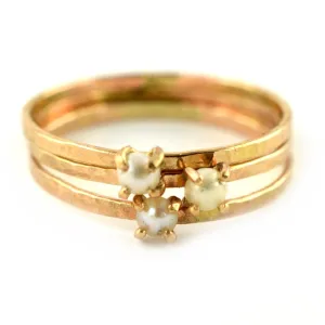 Delicate Pearl Ring