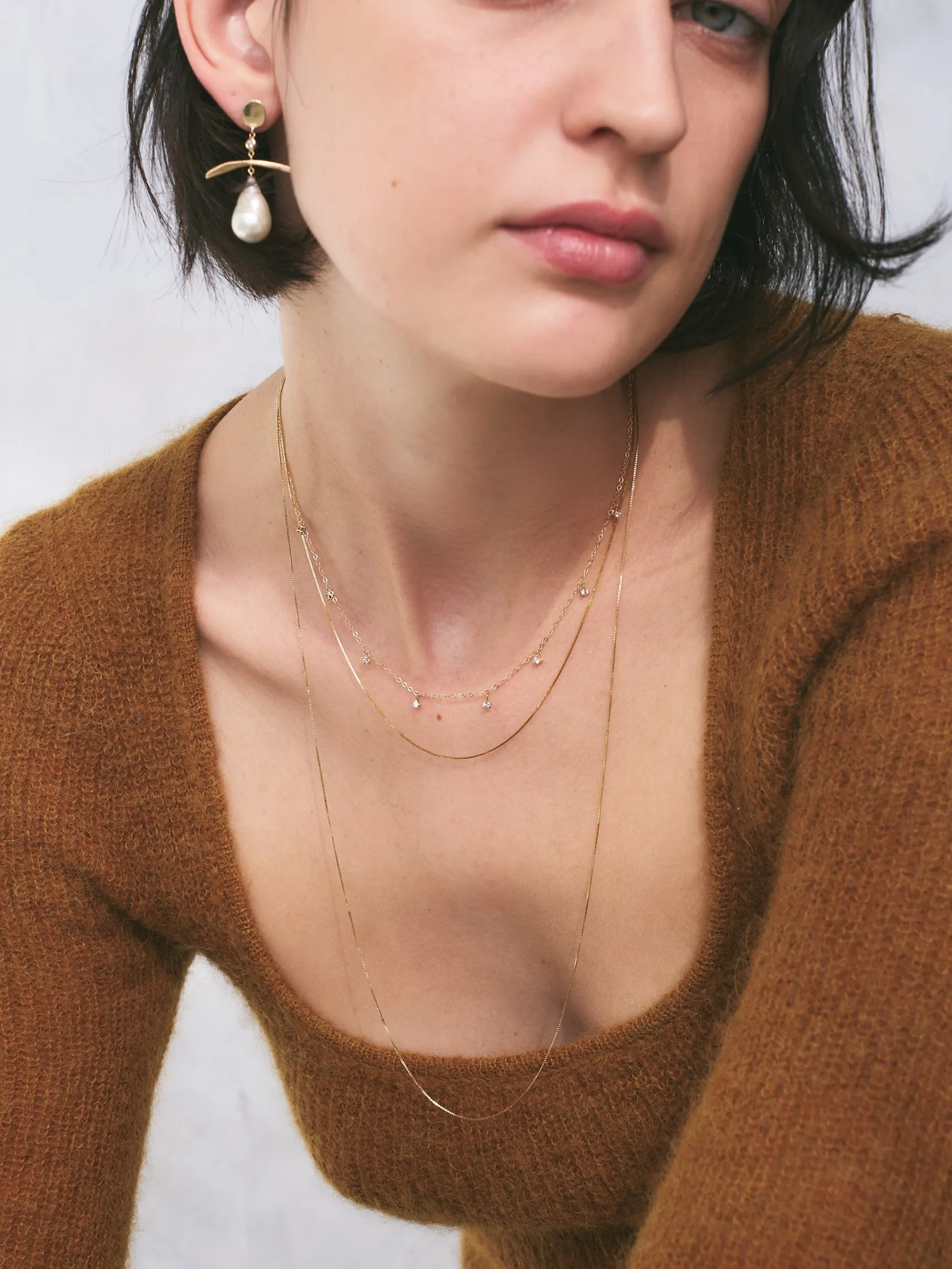 Delphine pearl earrings