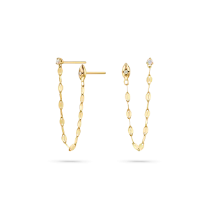 Demi Starset Duo Chain Earrings