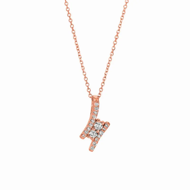DIAMOND NECKLACE 14K GOLD (0.15 CTW) 1
