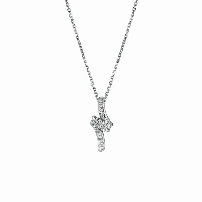 DIAMOND NECKLACE 14K GOLD (0.25 CTW) 4