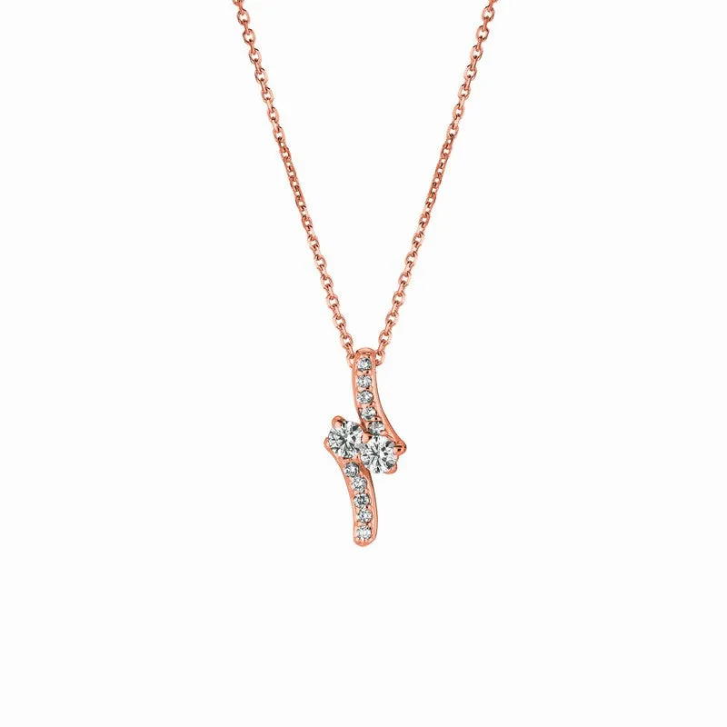 DIAMOND NECKLACE 14K GOLD (0.25 CTW) 4