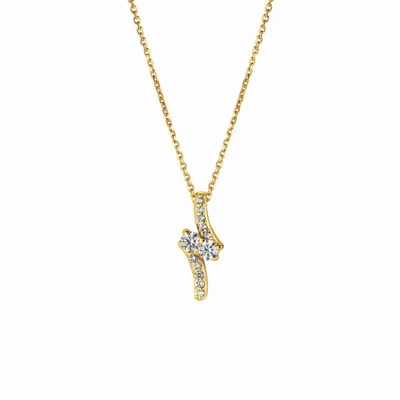 DIAMOND NECKLACE 14K GOLD (0.25 CTW) 4