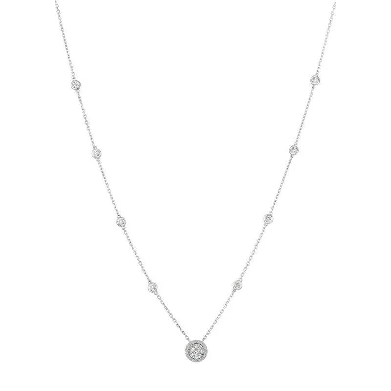 DIAMOND NECKLACE 14K GOLD (0.45 CTW)