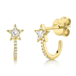 Diamond Star Earrings
